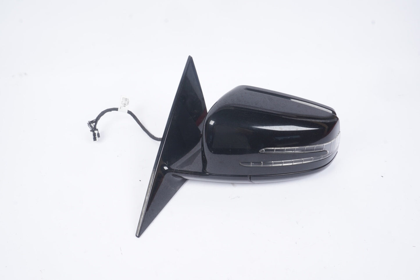 10-17 Mercedes W207 E350 E400 E550 Front Left Side Mirror Door Rear View Black