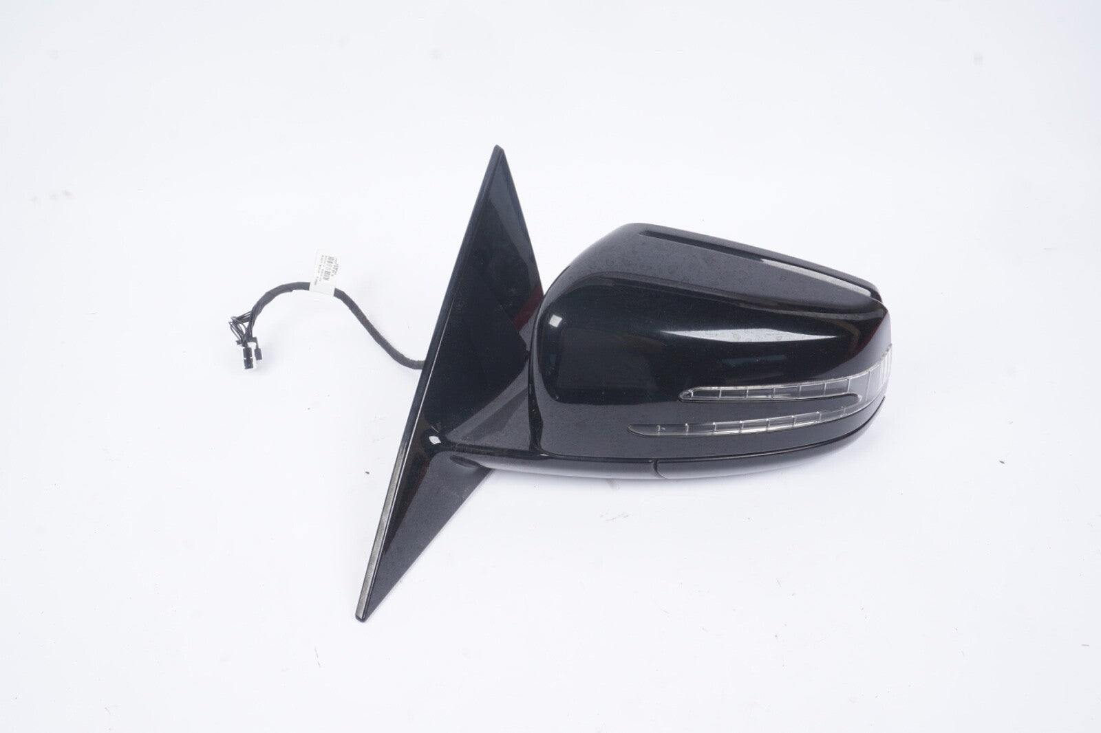 10-17 Mercedes W207 E350 E400 E550 Front Left Side Mirror Door Rear View Black