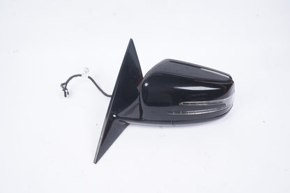 10-17 Mercedes W207 E350 E400 E550 Front Left Side Mirror Door Rear View Black