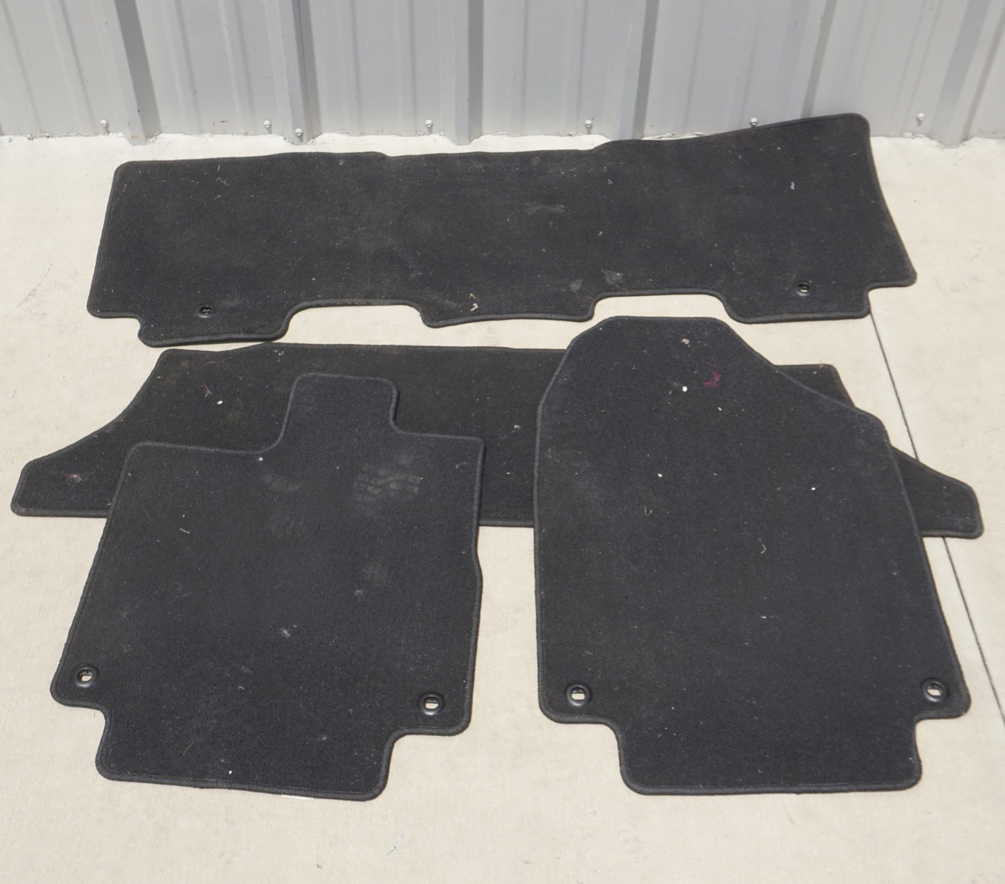 2018-24 Honda Odyssey Genuine OEM Black Carpet Floor Mats Set of 4