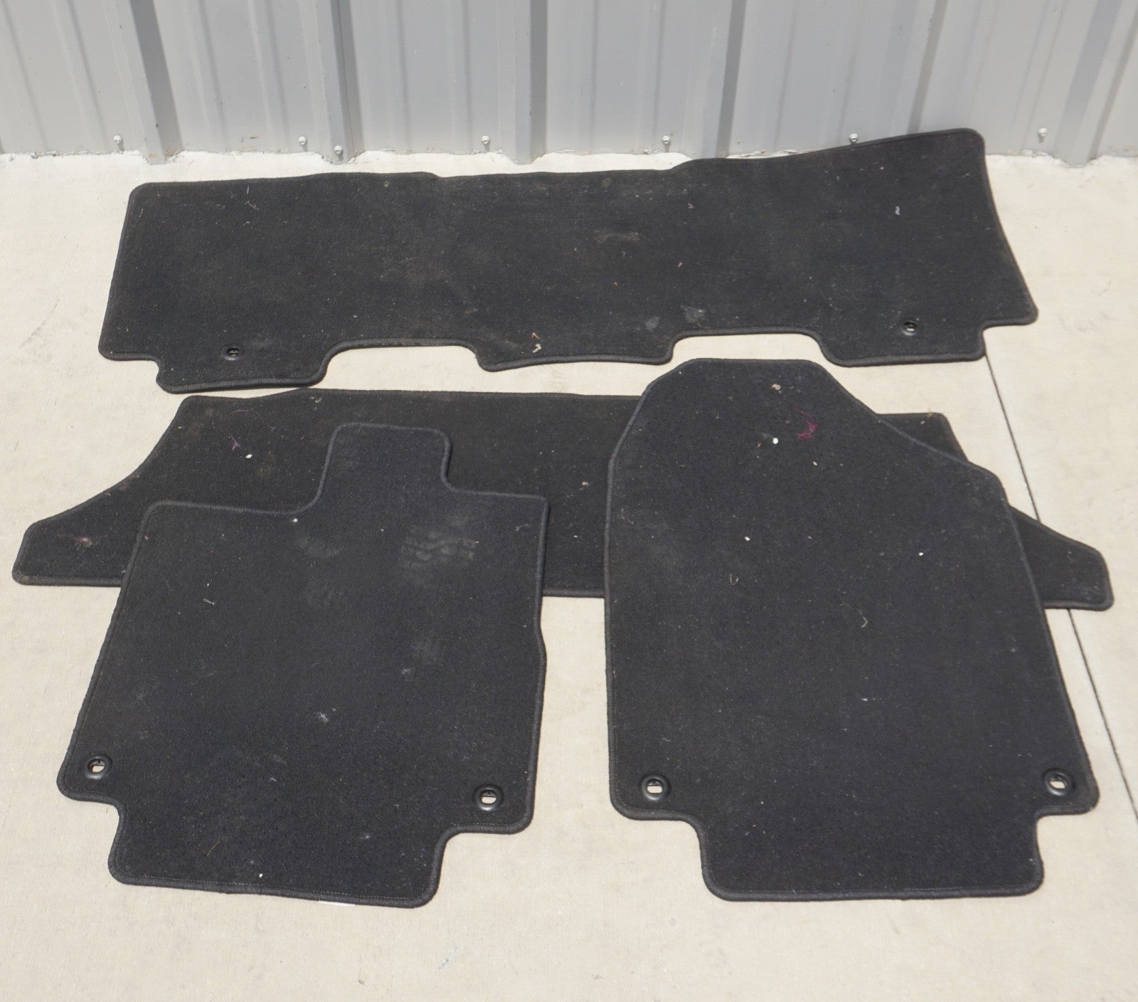 2018-24 Honda Odyssey Genuine OEM Black Carpet Floor Mats Set of 4