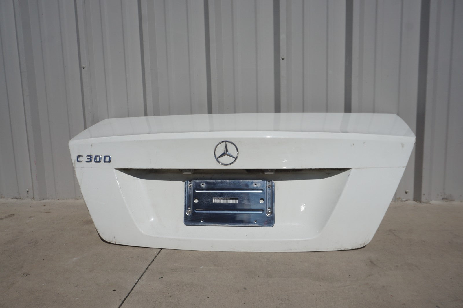 08-14 Mercedes-Benz C300 Sedan Trunk Lid OEM