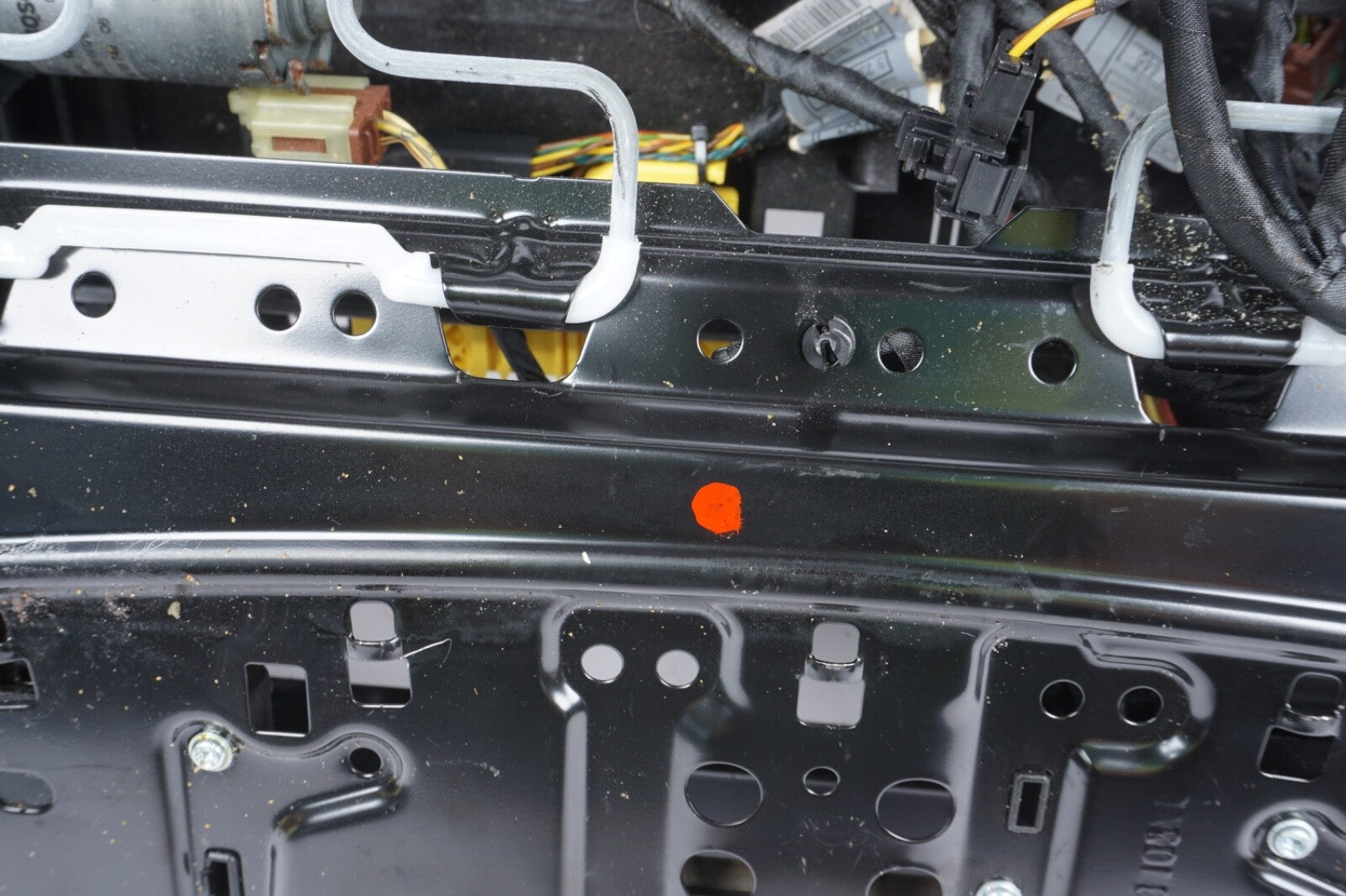 11-15 BMW F10 528i 535 550i FRONT LEFT SIDE SPORT SEAT TRACK FRAME RAIL W/MOTORS