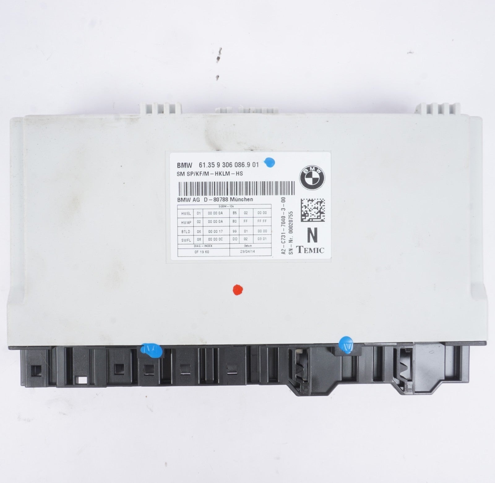 14-20 BMW 428 435 440 Front Left Driver Seat Control Module 9306086 OEM
