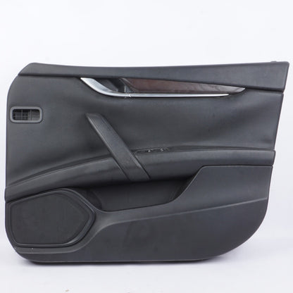 14-22 Maserati Ghibli M157 Front Right Passenger Side Interior Door Panel Oem