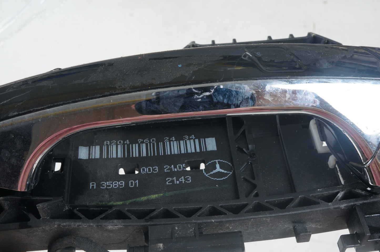 08-15 Mercedes GLK350 C250 C300 C350 Rear Right Side Exterior Door Handle OEM