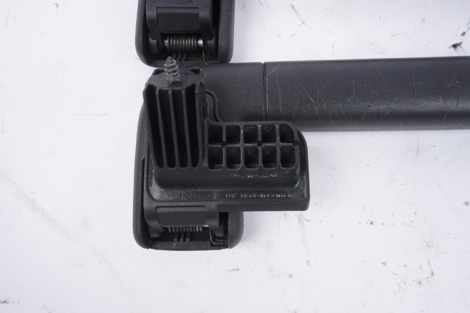 11-18 PORSCHE CAYENNE INTERIOR ROOF TOP GRAB HANDLE SET OF 4 ITEM BLACK OEM