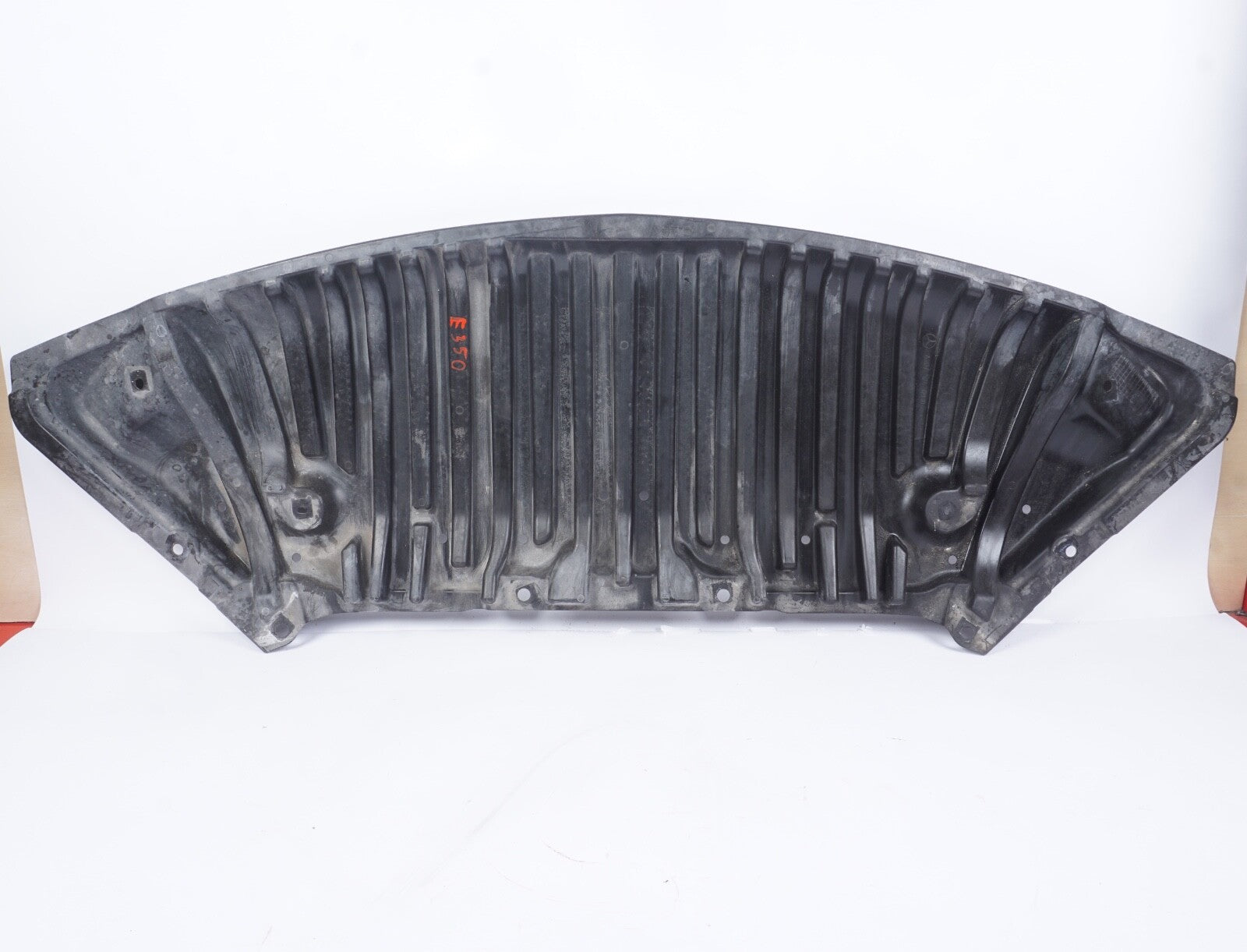 10-17 Mercedes W207 E350 E550 Engine Front Lower Flap Splash Guard OEM