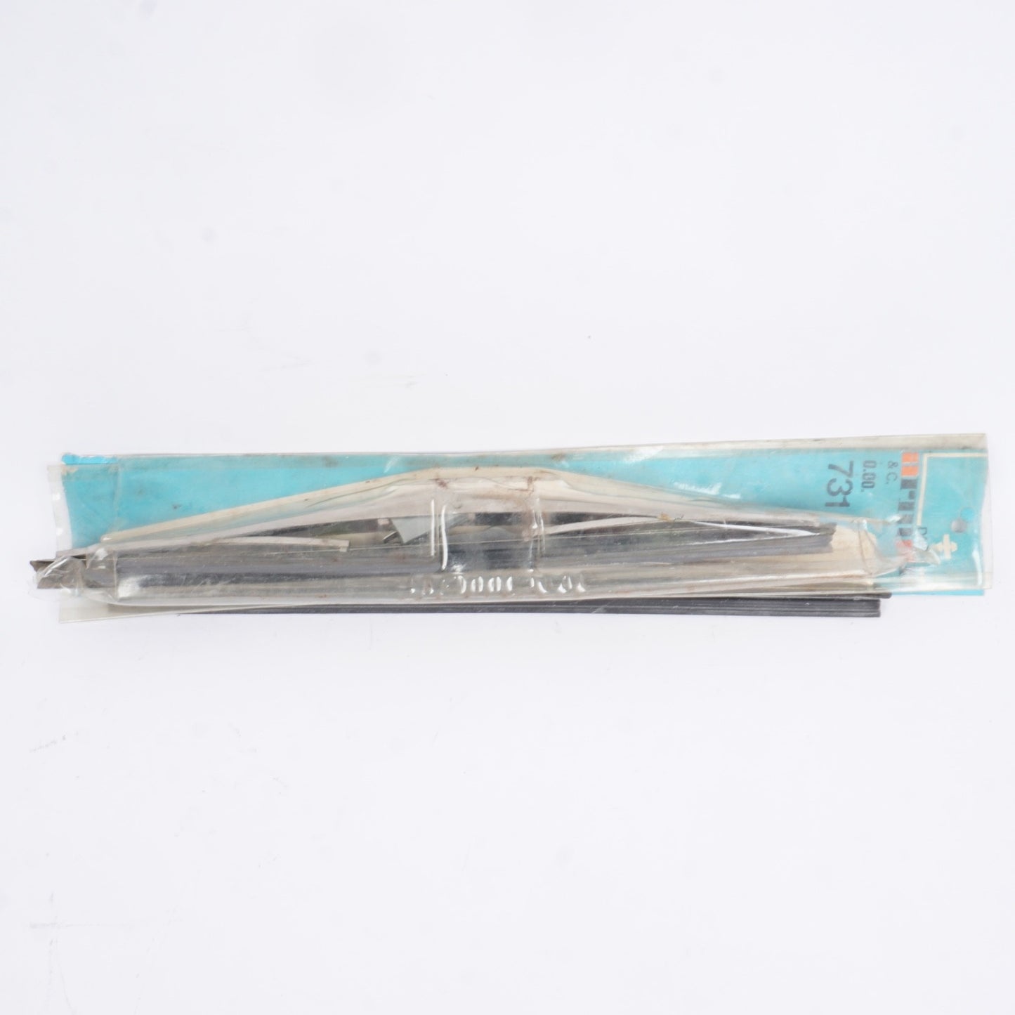 Pair Polished Windshield Wiper Blades For Mercedes W108 W111 W112