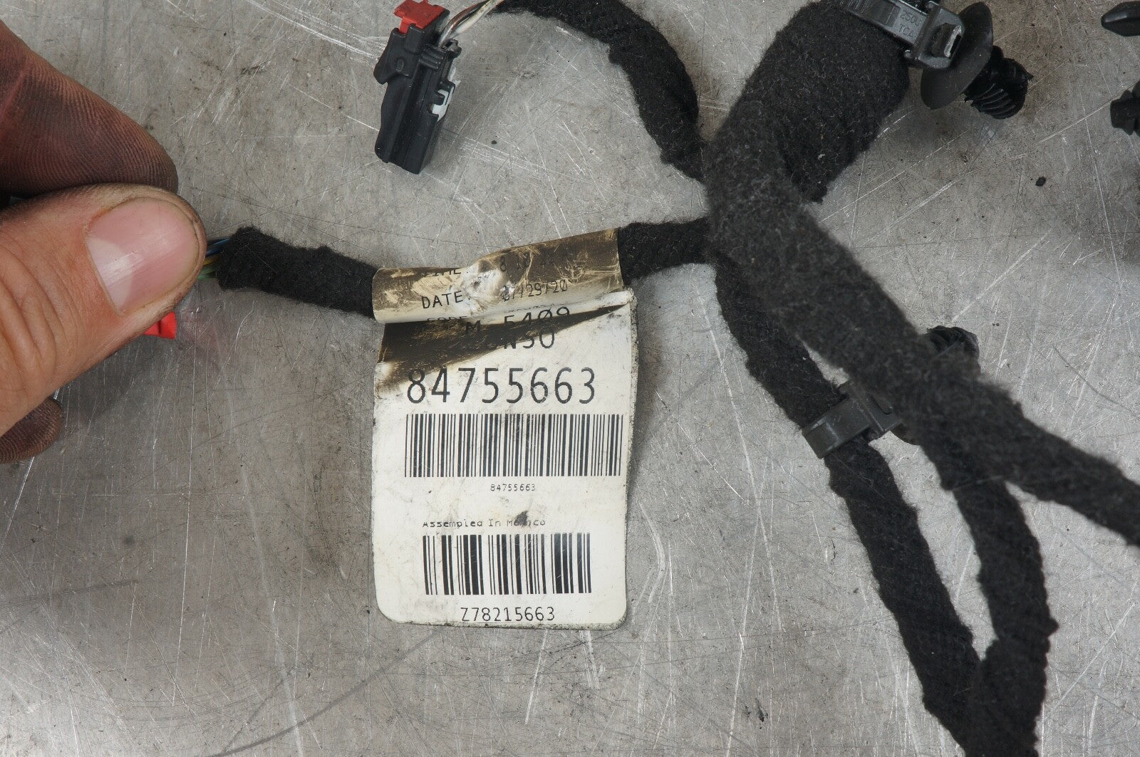 2020-2021 CADILLAC CT4 CENTER CONSOLE WIRE WIRING HARNESS 84755663 OEM