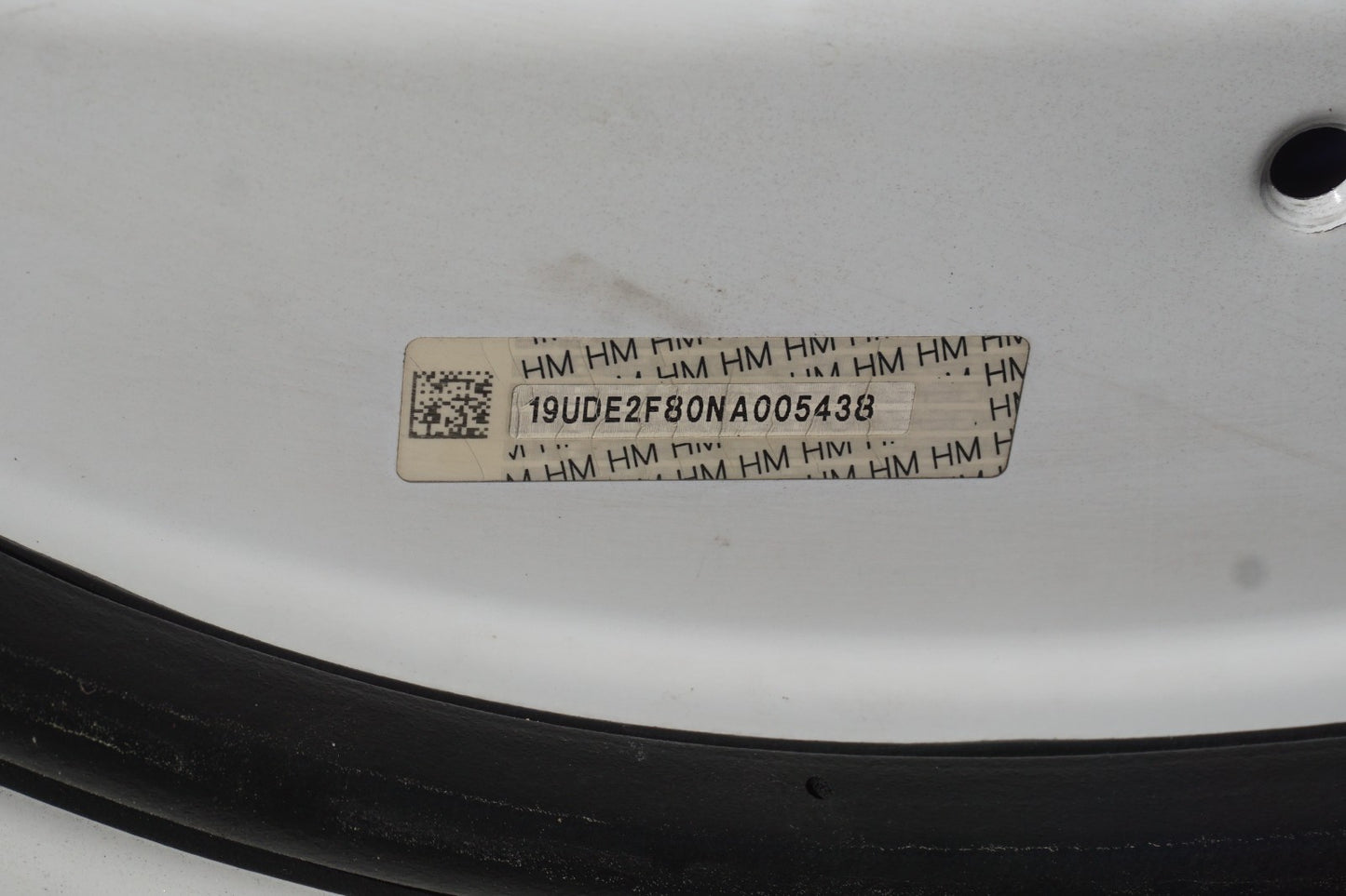2016 - 2022 Acura ILX Rear Left Driver Side Door Shell OEM