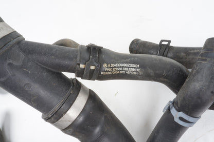 2014 Mercedes W207 E350 Radiator Cooling Hose Pipe Set