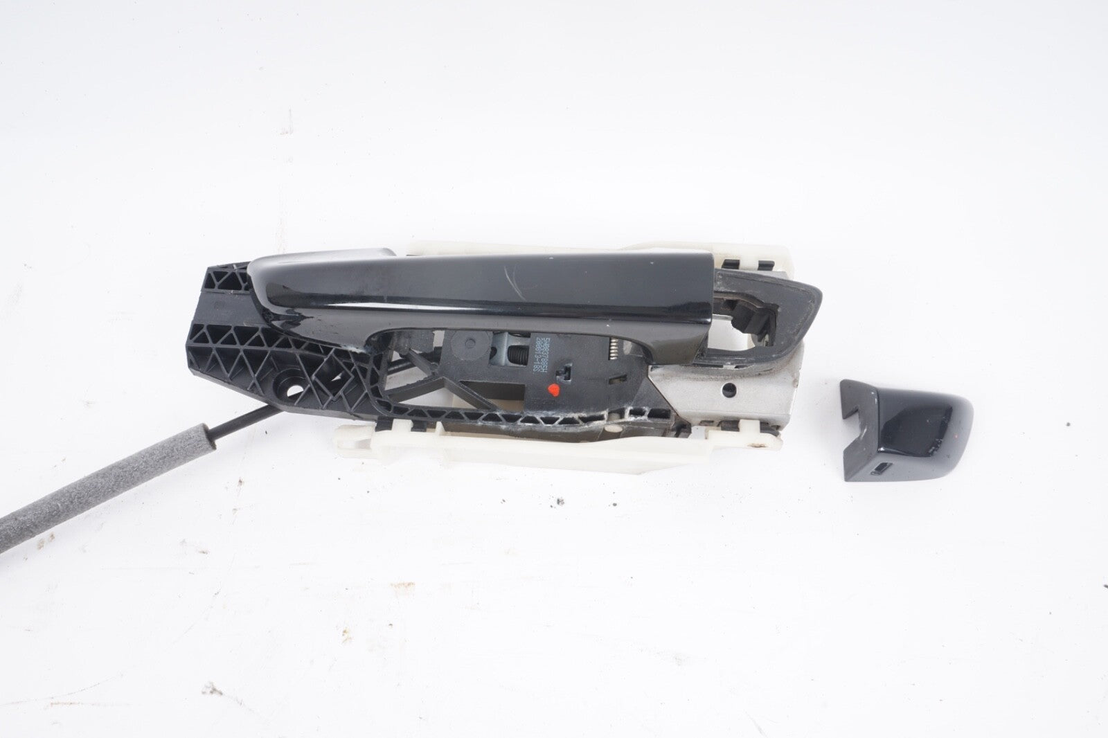 11-18 PORSCHE CAYENNE OEM FRONT LEFT EXTERIOR DOOR HANDLE BLACK DRIVER