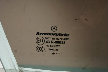 For Mercedes-Benz C Class Door Window Glass 2008-2011 Front Passenger Side