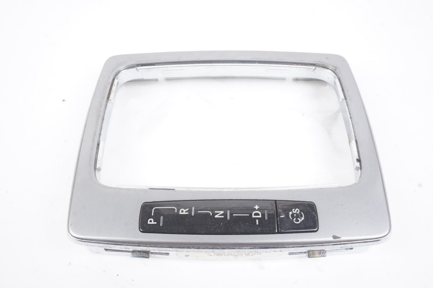 08-14 Mercedes-Benz C300 Center Console Shifter Indicator Bezel 2042670388 OEM