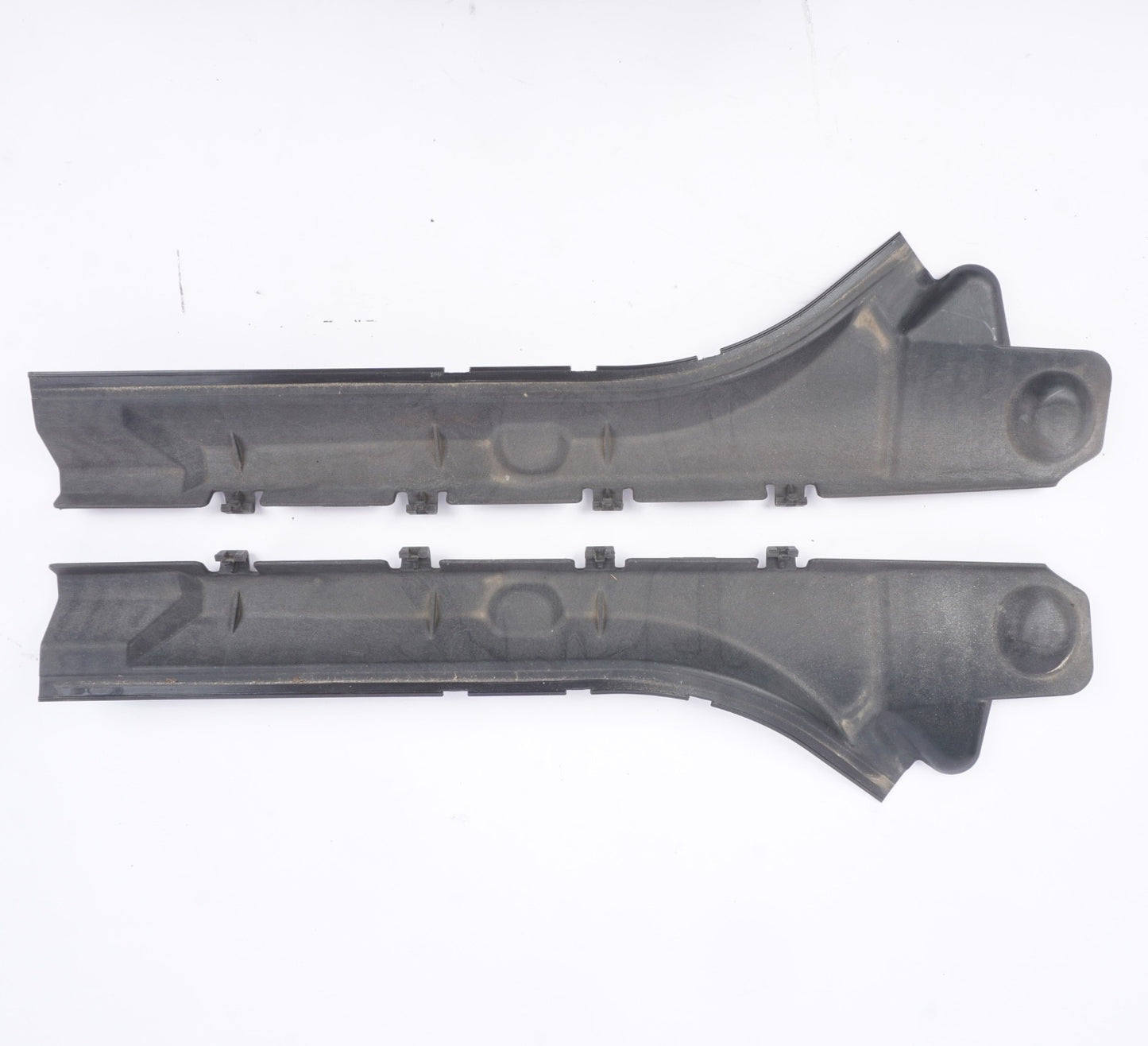 07-13 W221 MERCEDES S550 FRONT LEFT & RIGHT FENDER SUPPORT BRACKET SET