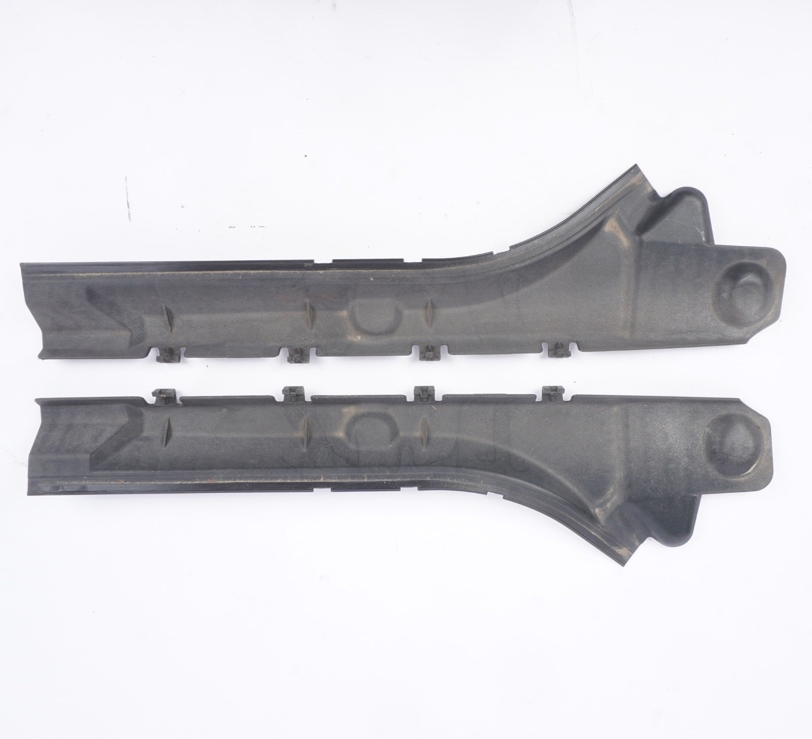07-13 W221 MERCEDES S550 FRONT LEFT & RIGHT FENDER SUPPORT BRACKET SET