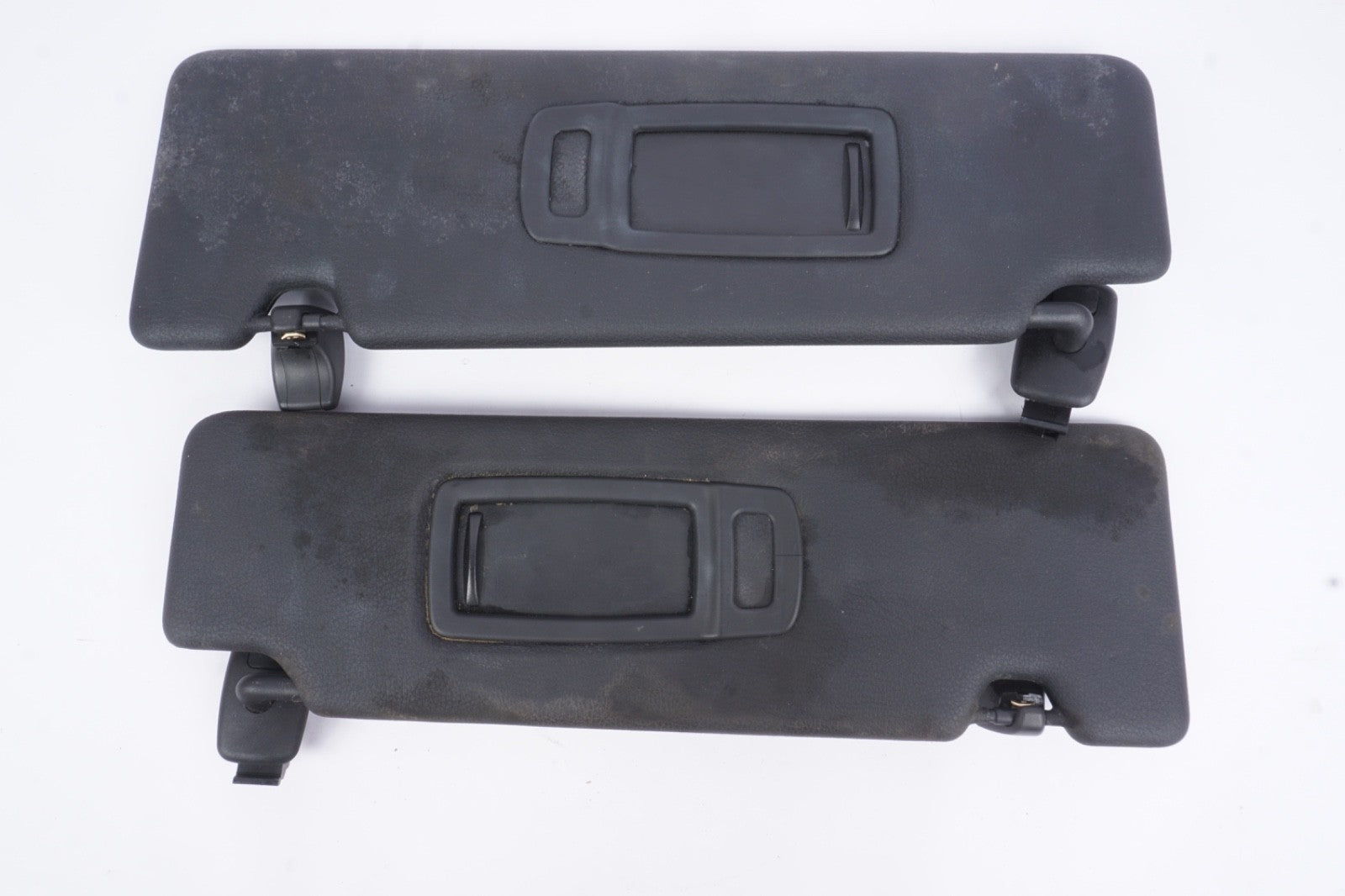 2018 - 2023 BMW X2 F39 FRONT LEFT RIGHT SIDE SUNVISOR OEM BLACK - PAIR