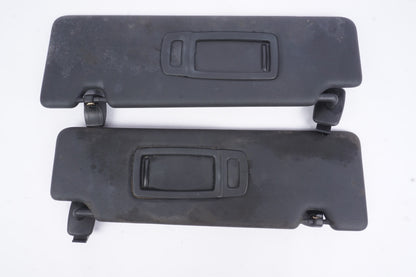 2018 - 2023 BMW X2 F39 FRONT LEFT RIGHT SIDE SUNVISOR OEM BLACK - PAIR