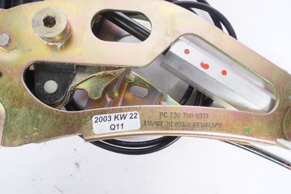03-12 Mercedes R230 SL500 SL55 AMG Left Trunk Lock Frame Cylinder 2307901171 OEM