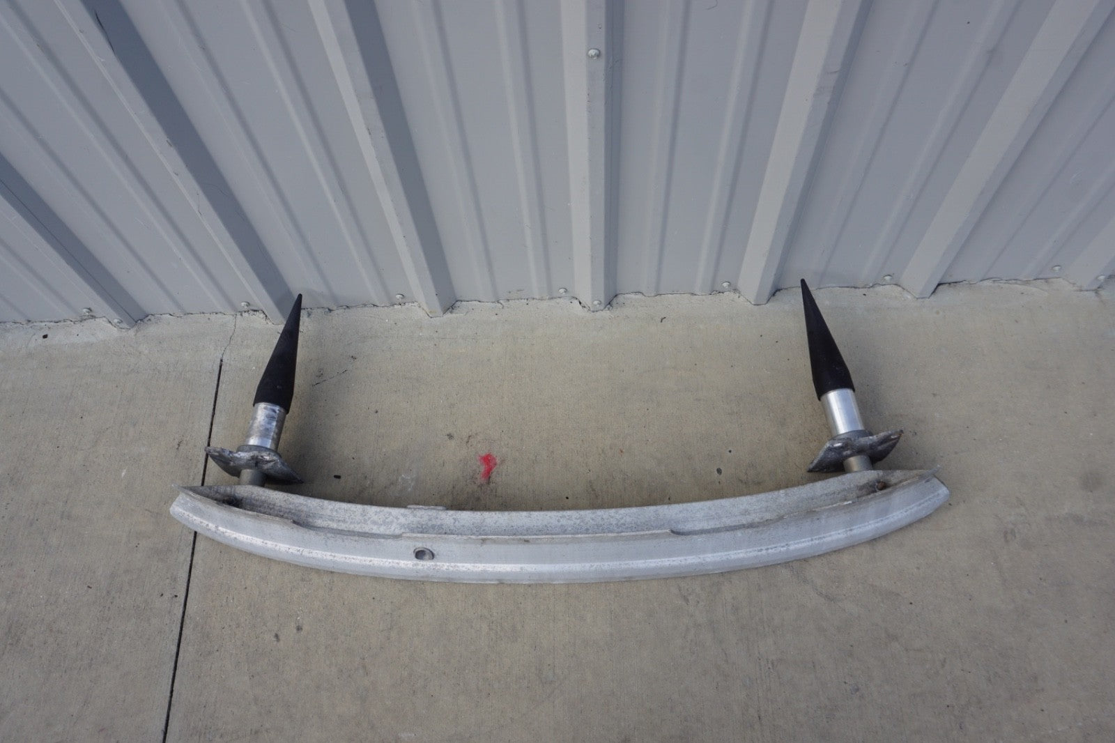 03-10 AUDI D3 A8 A8L S8 QUATTRO REAR BUMPER REINFORCEMENT IMPACT BAR OEM