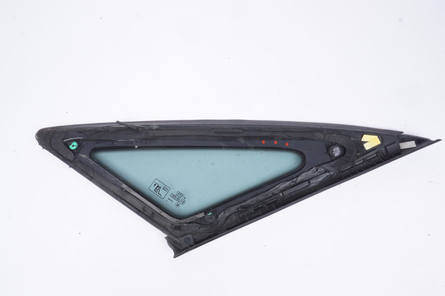 2011 - 2014 AUDI A8 L REAR LEFT DRIVER SIDE QUARTER WINDOW GLASS OEM