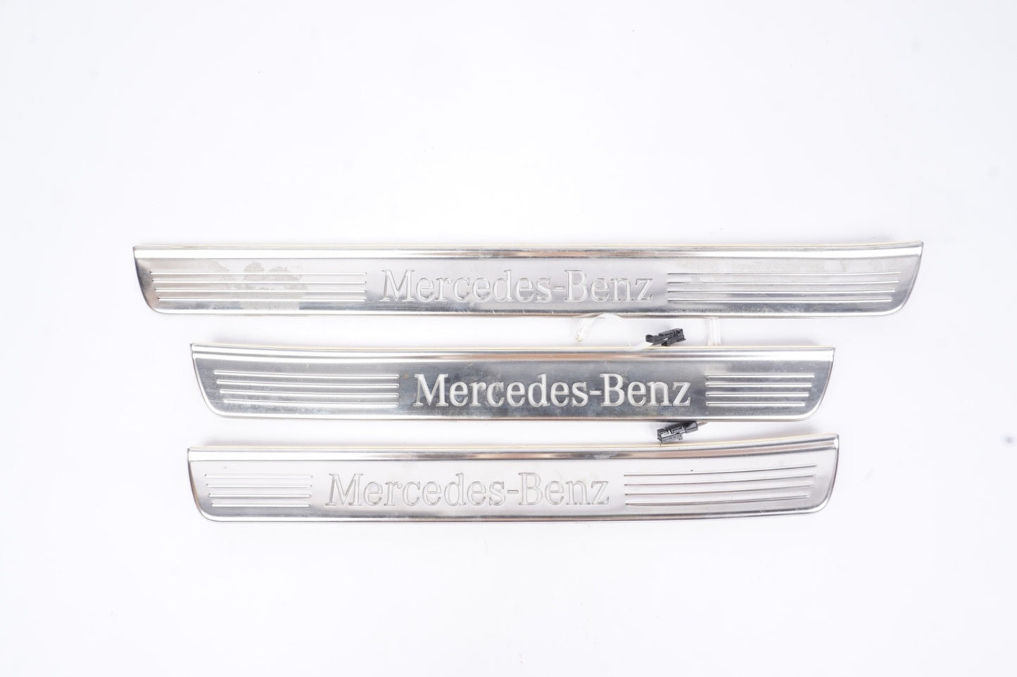 2014 - 20 Mercedes W222 S550 S600 Front & Rear Illuminated Door Step Sill Panel