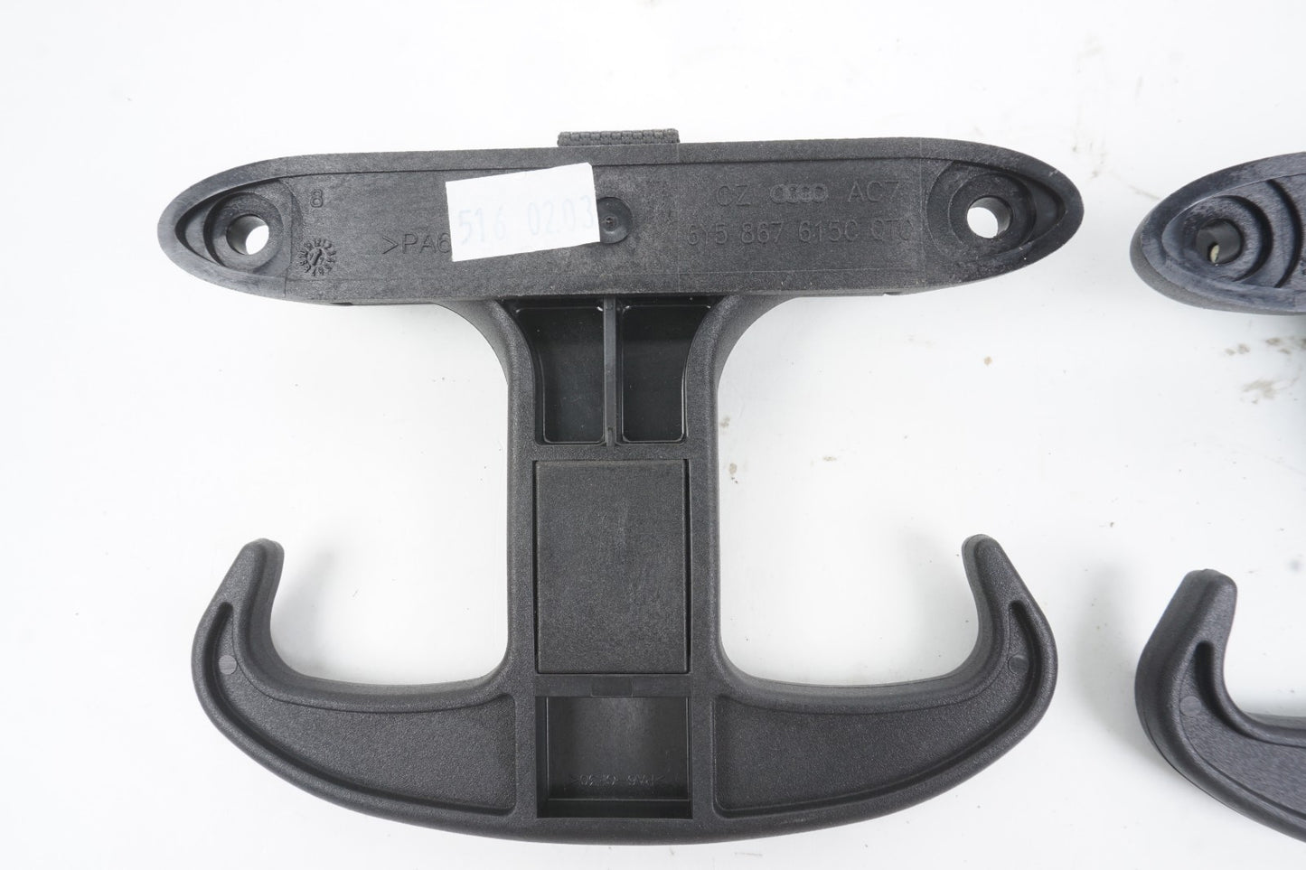 2011-2017 Audi D4 A8 A8L Trunk Cargo Hook Hanger Set of 2  OEM