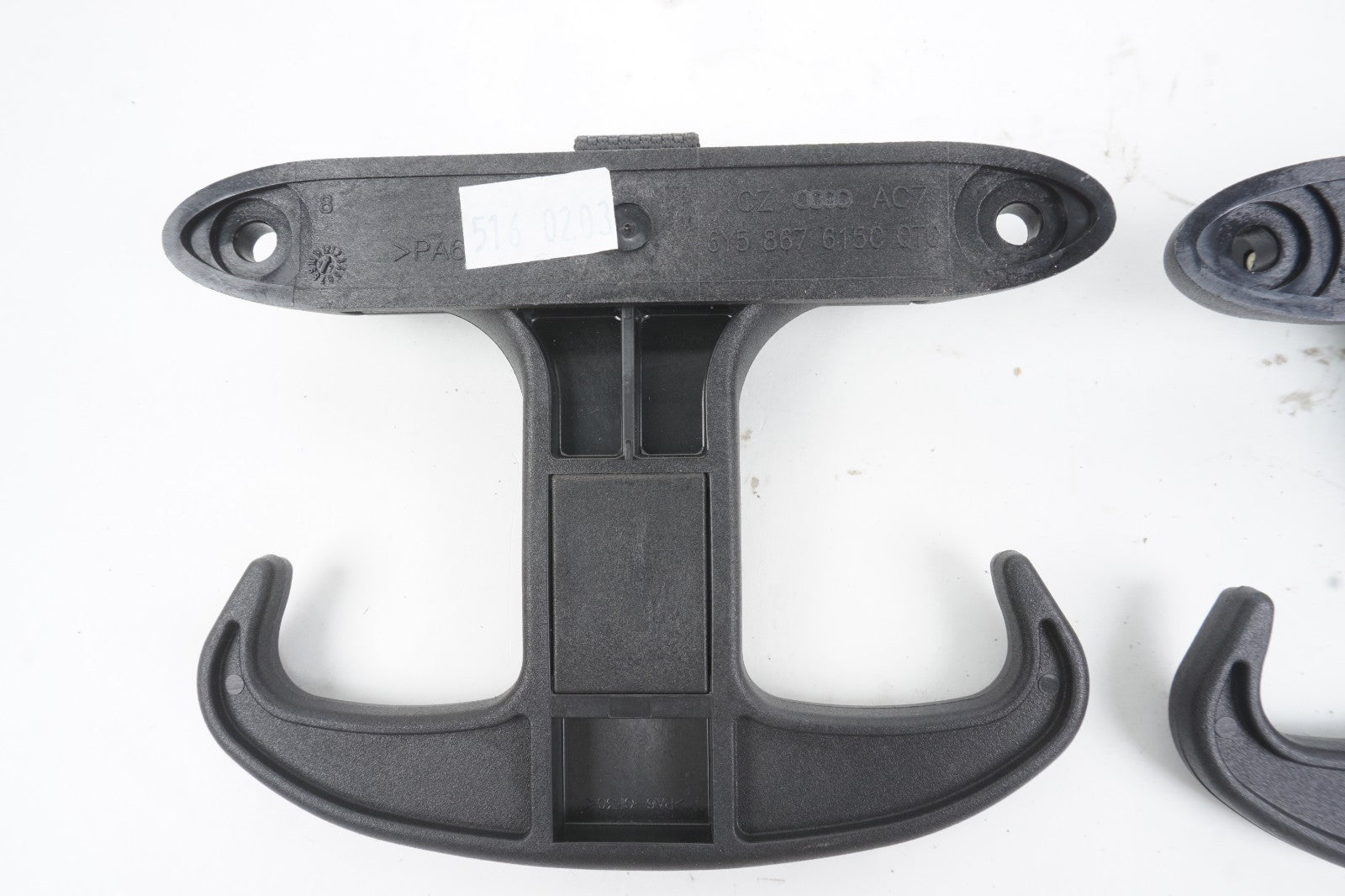 2011-2017 Audi D4 A8 A8L Trunk Cargo Hook Hanger Set of 2  OEM