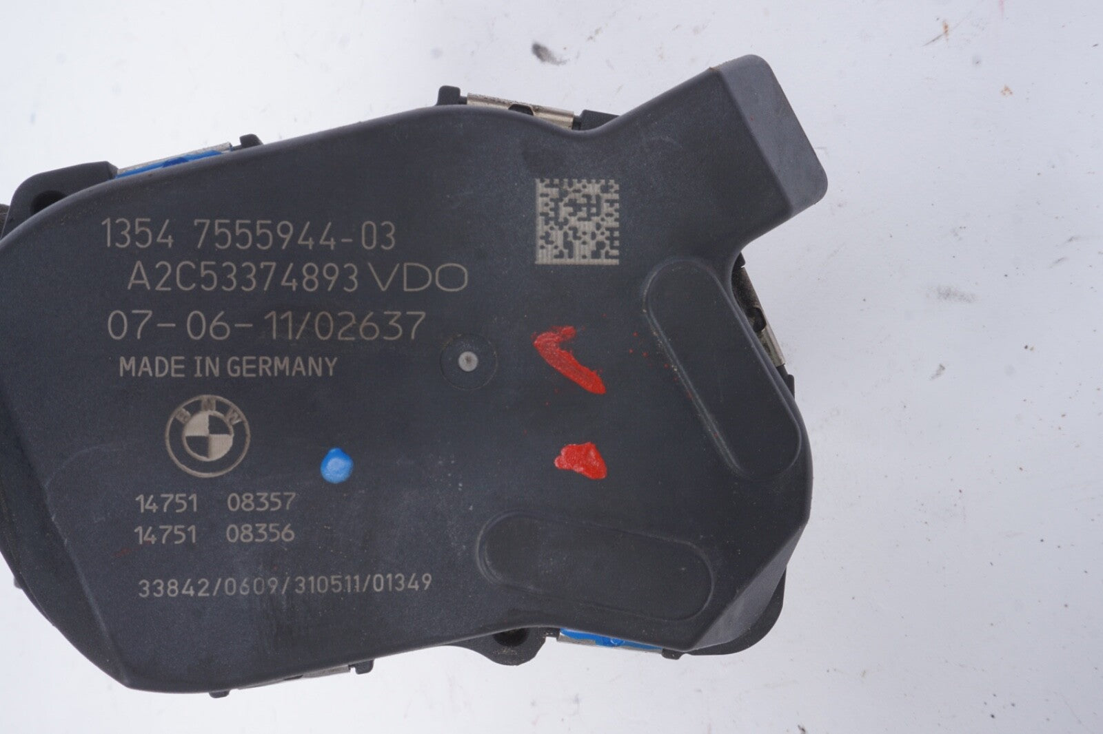 09-15 BMW 750i 750Li F01 F02 F06 F10 F12 F13 Throttle Body 13547555944 Oem