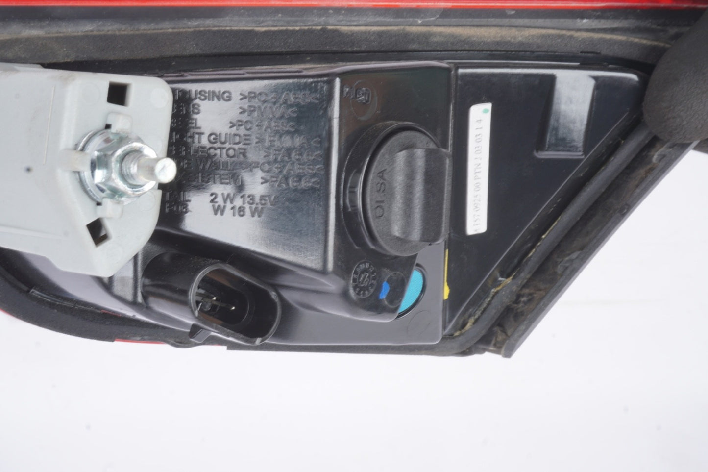 2014 - 2020 Maserati Ghibli Rear Left Side Inner Tail Light Lamp 06700046820 Oem