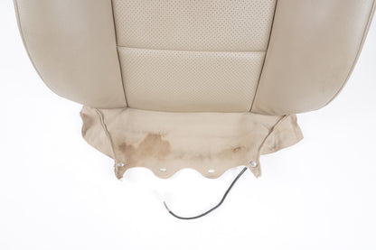 08 - 14 Mercedes-Benz W204 C300 C350 FRONT LEFT DRIVER SEAT BACK BACKREST OEM