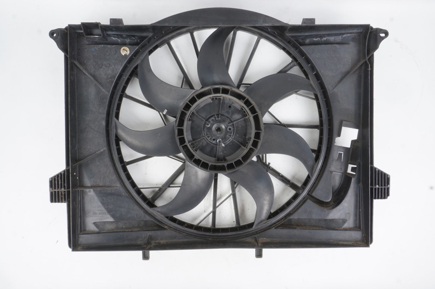 03-12 Mercedes R230 SL500 SL550 Engine Cooling Radiator Fan SHROUD ONLY OEM