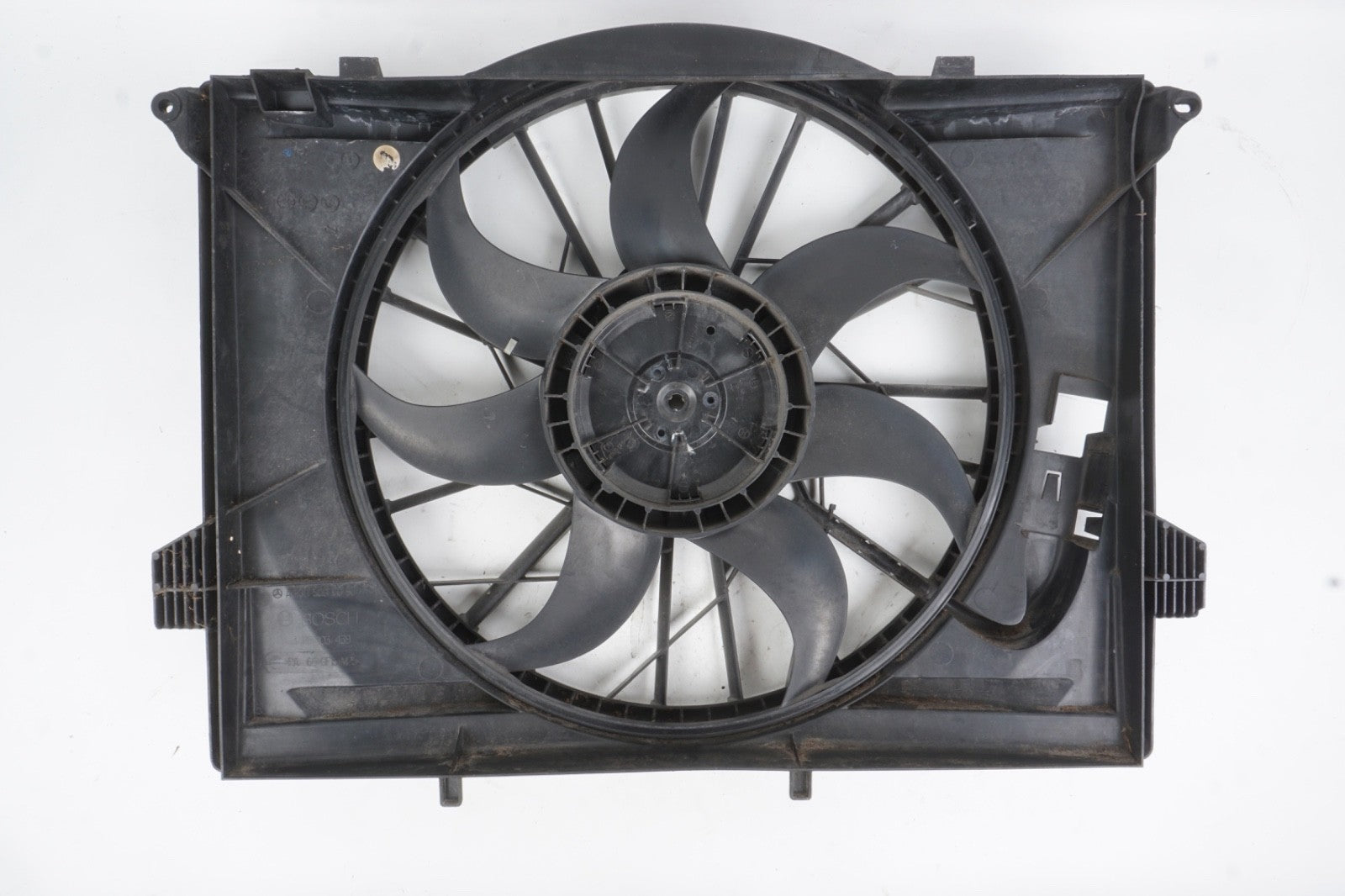 03-12 Mercedes R230 SL500 SL550 Engine Cooling Radiator Fan SHROUD ONLY OEM