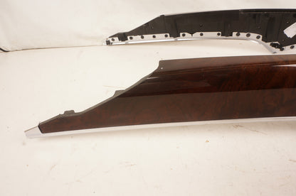2012 2013 2014 2016 Audi A6 A7 C7 CENTER CONSILE TRIM BEZEL WOOD FRAME OEM