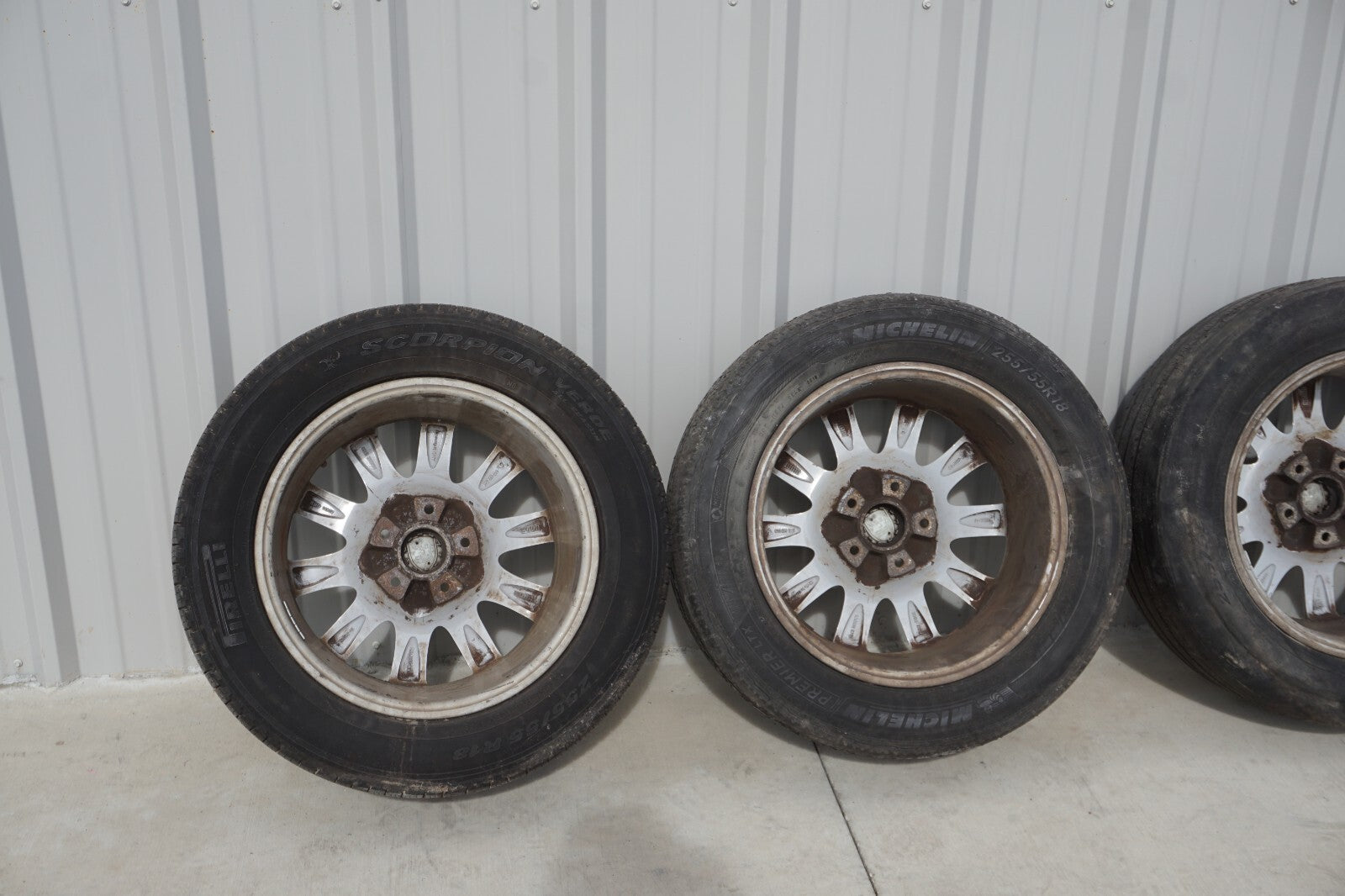 2011 - 2018 Porsche Cayenne 958 Alloy Wheel Rim 8Jx18 & Tire 255/55r18 OEM