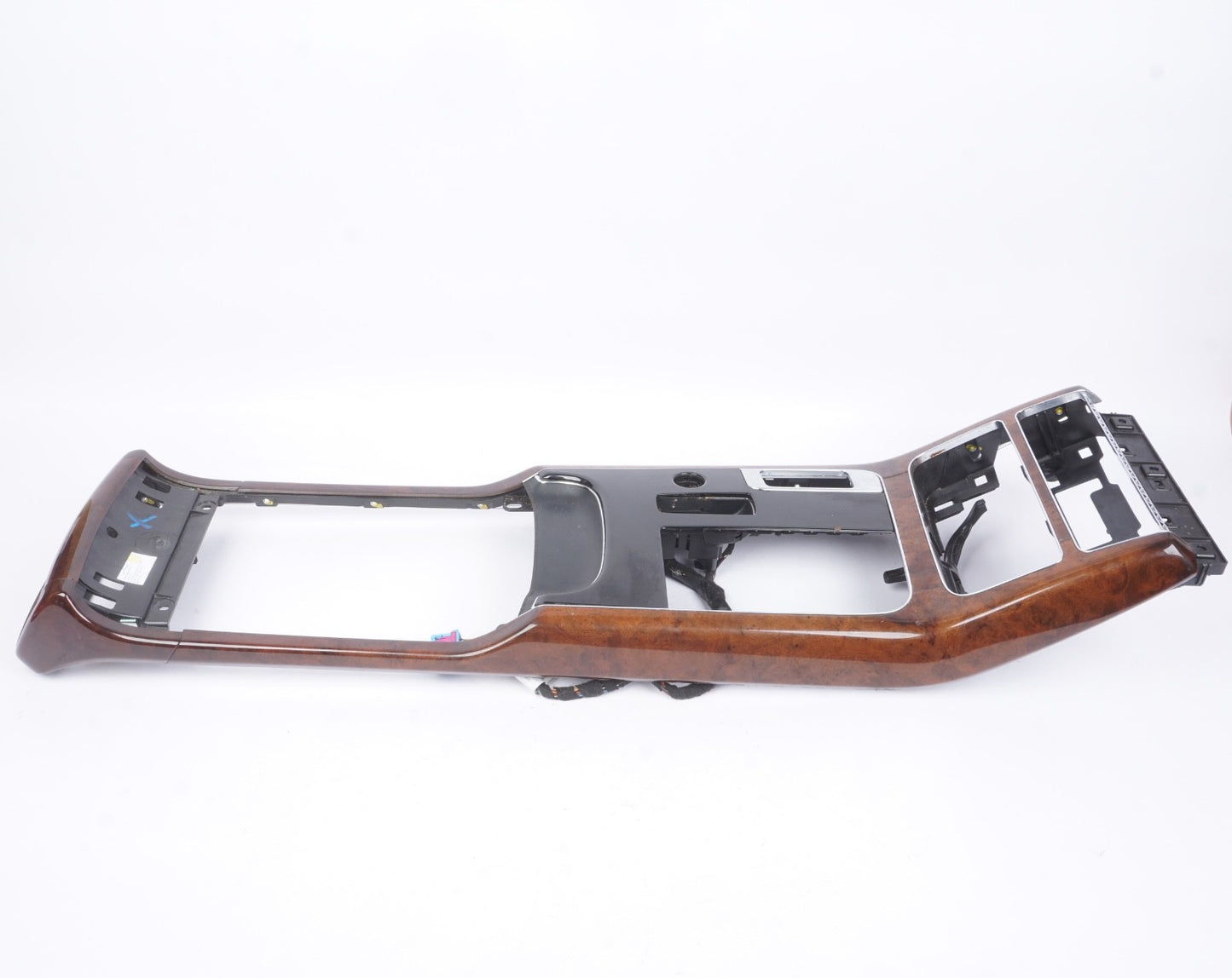 11-16 AUDI A8 S8 FRONT CENTER UPPER CONSOLE WOOD TRIM BEZEL OEM