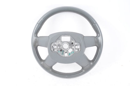 2012-2015 AUDI A6 A7 - 4 SPOKE STEERING WHEEL GRAY OEM