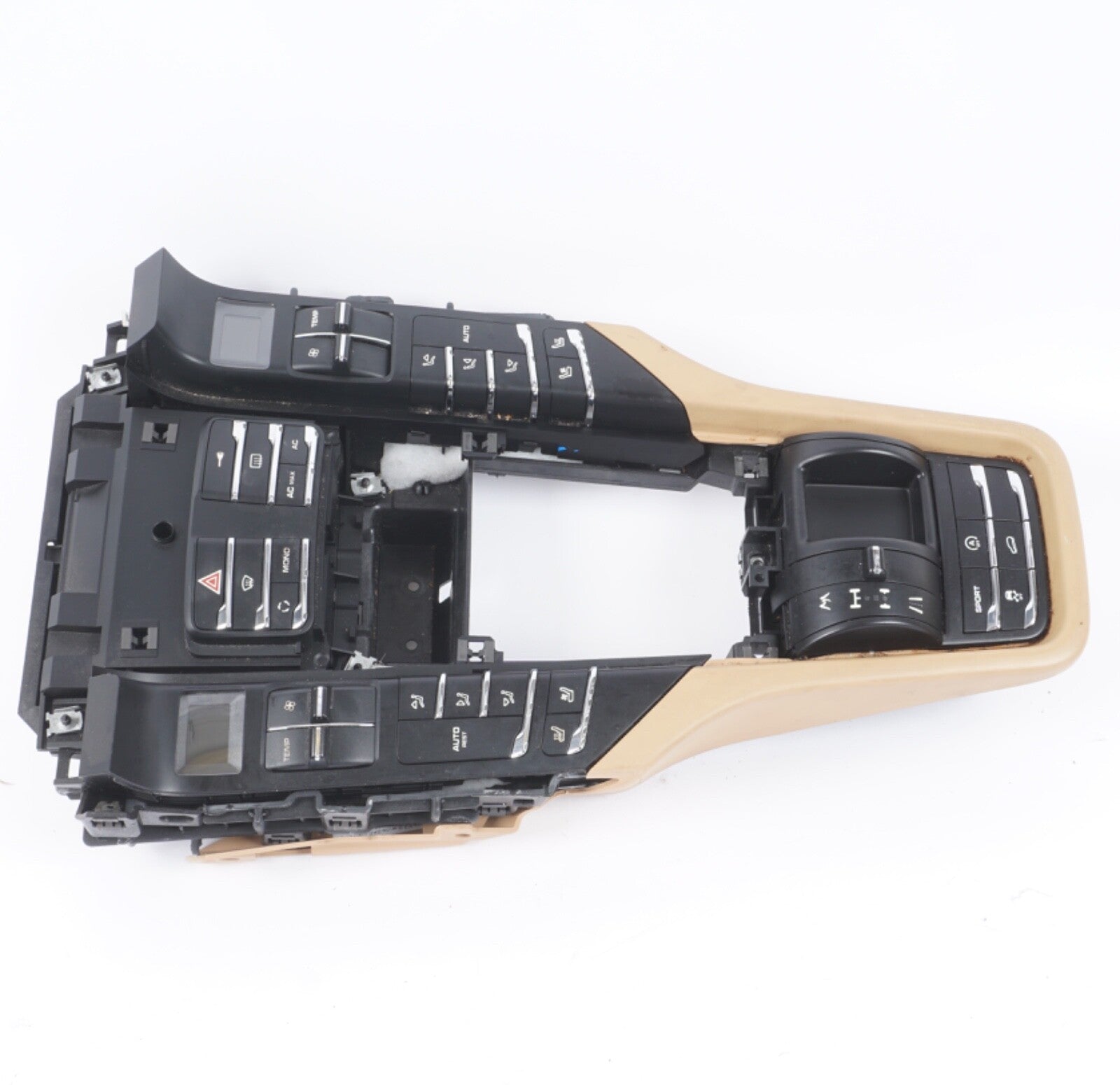 11-17 Porsche Cayenne 958 Center Console AC A/C Climate Control Switch Assembly