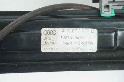 2012 - 2018 AUDI A7 FRONT RIGHT PASSENGER SIDE DOOR WINDOW REGULATOR & MOTOR OEM