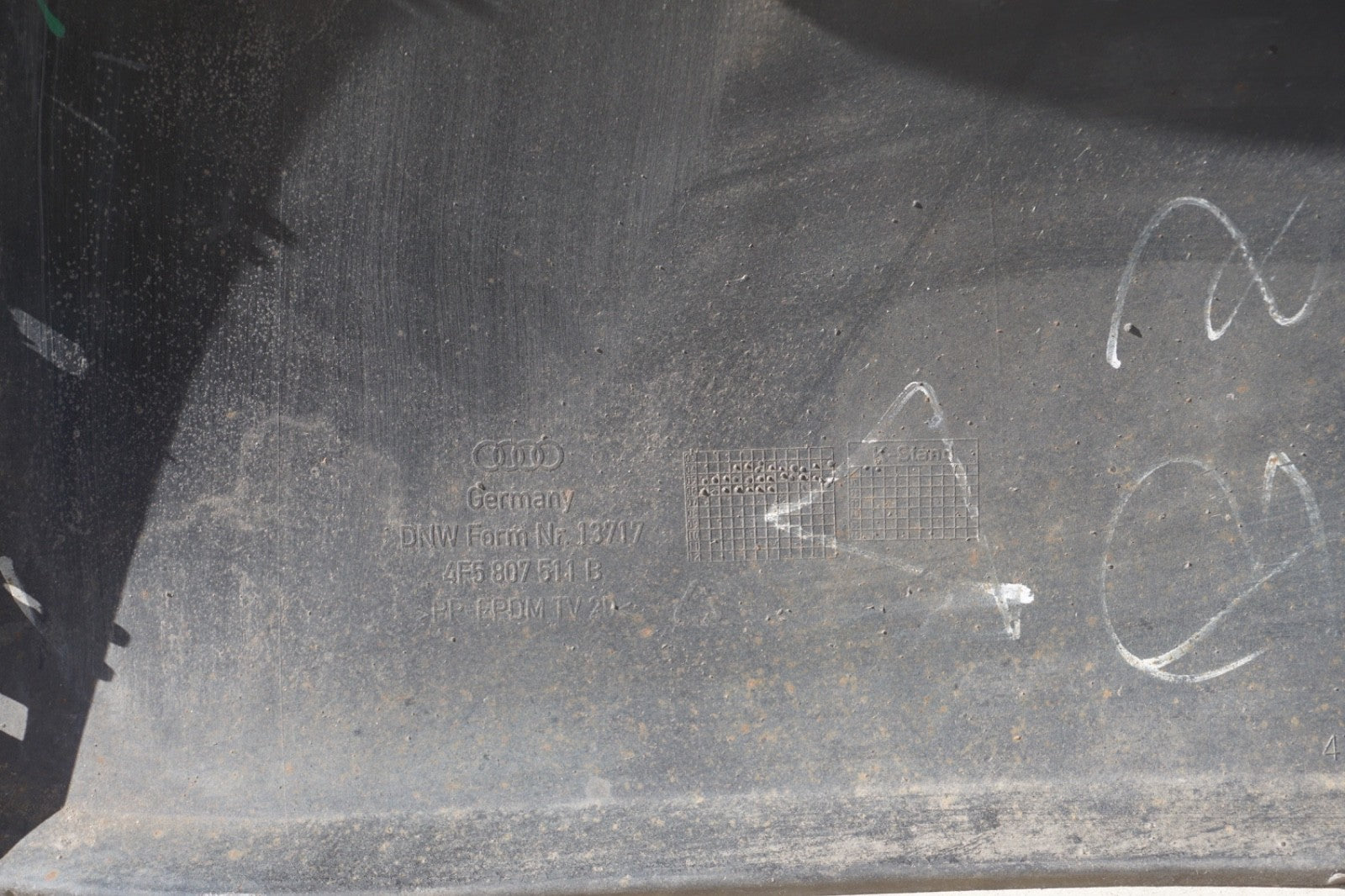 2005 - 2008 Audi A6 Quattro C6 A6 Sedan Rear Bumper Cover Assembly OEM