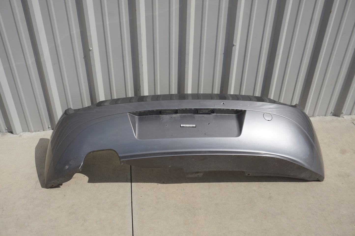 2003-2005 BMW Z4 CONVERTIBLE REAR BUMPER COVER BLUE OEM 7016068