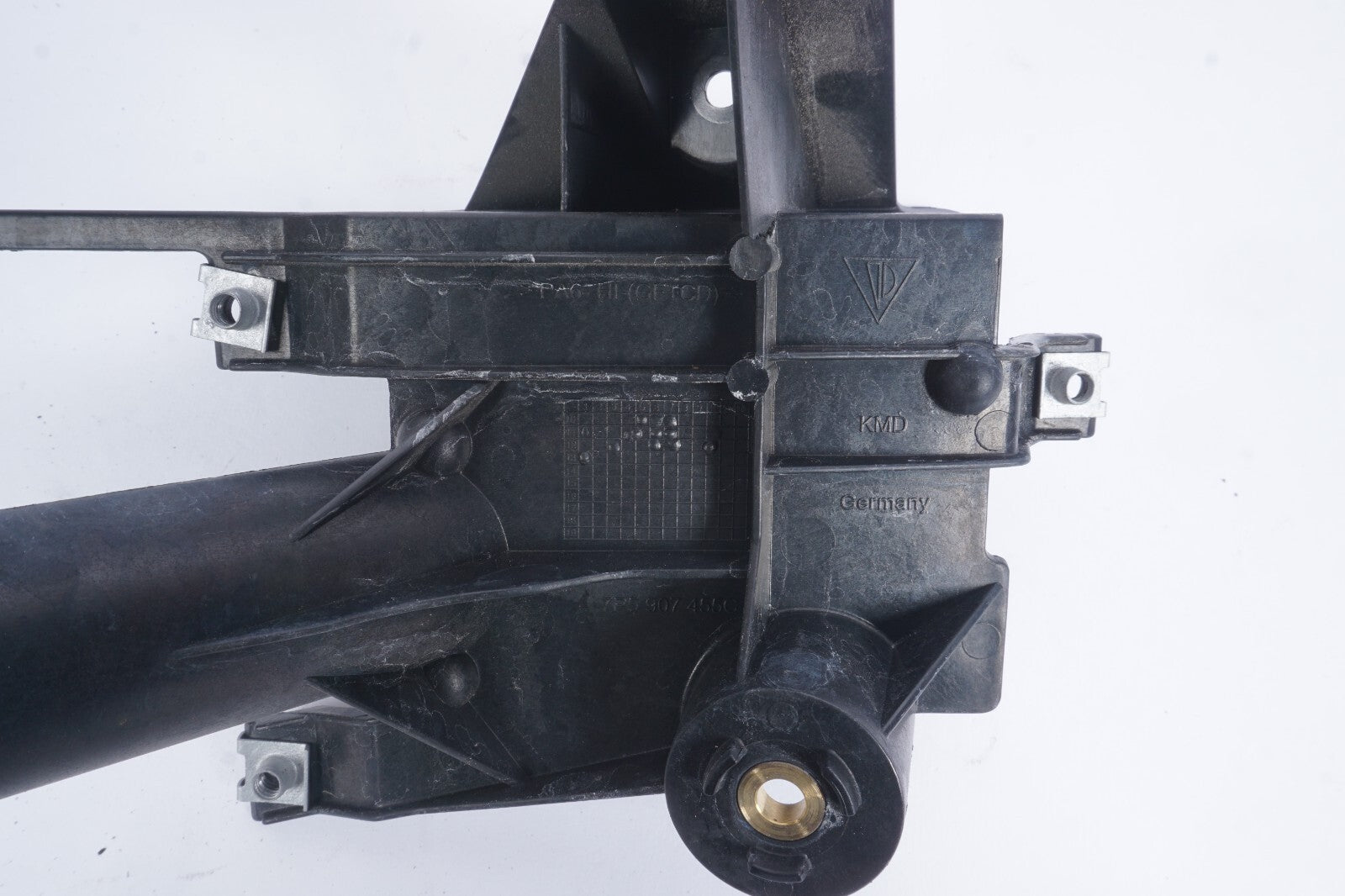 11-14 Porsche Cayenne Rear Left Driver Side Bumper Support Bracket Set Of 3 OEM