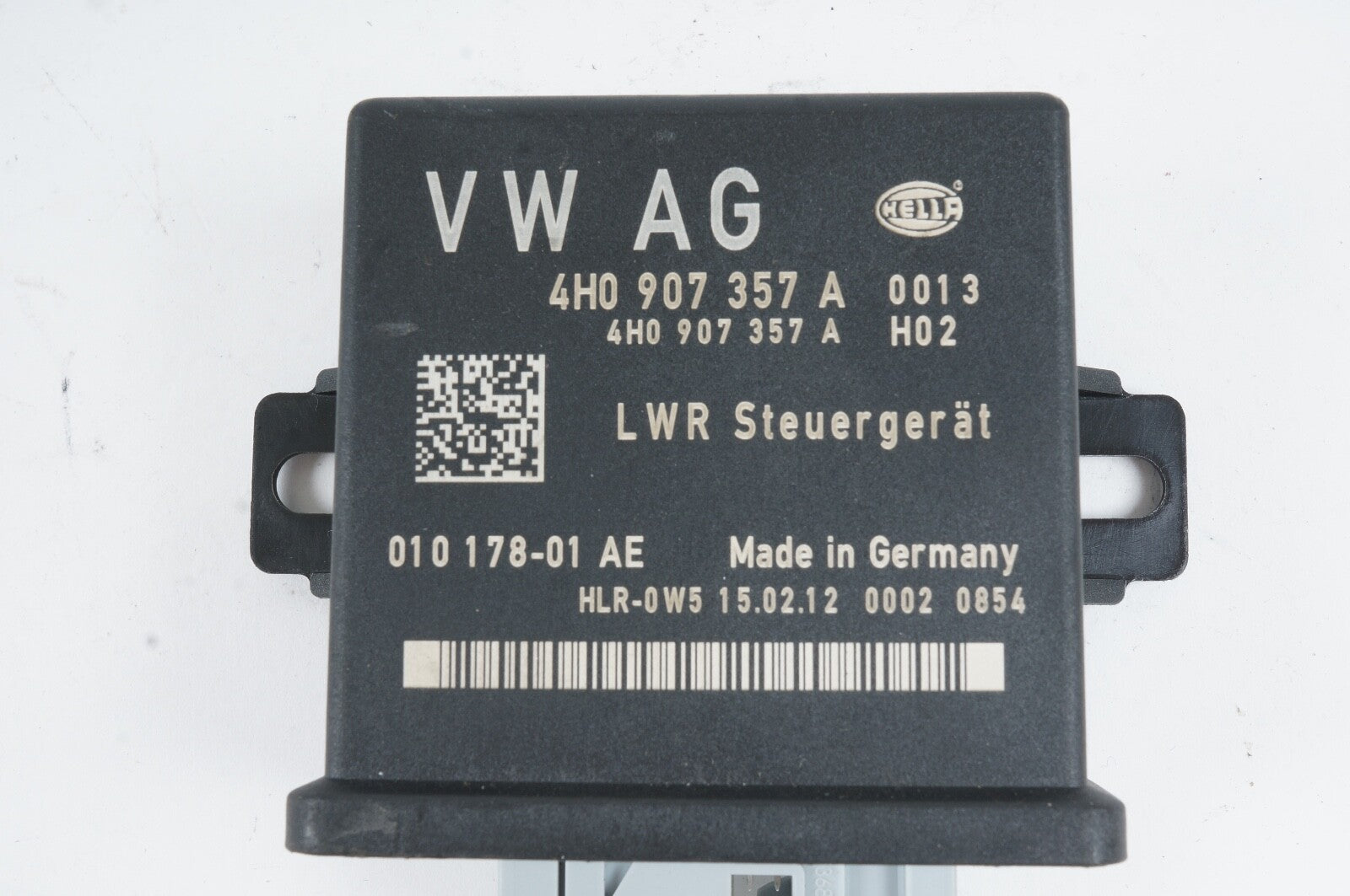 12-15 AUDI C7 A6 A7 HEADLIGHT LAMP RANGE CONTROL MODULE 4H0907357A OEM