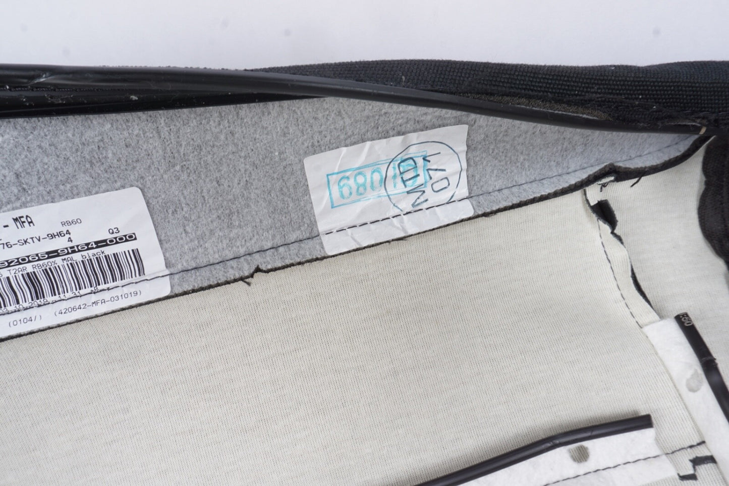 2015-2020 MERCEDES GLA250 REAR LEFT SIDE 2ND ROW SEAT UPPER CUSHION BACKREST OEM