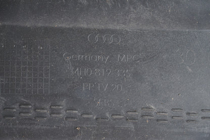 12 - 17 AUDI A8L A8 FRONT LEFT & RIGHT SIDE COWL PANEL RAIN TRAY COVER PANEL OEM