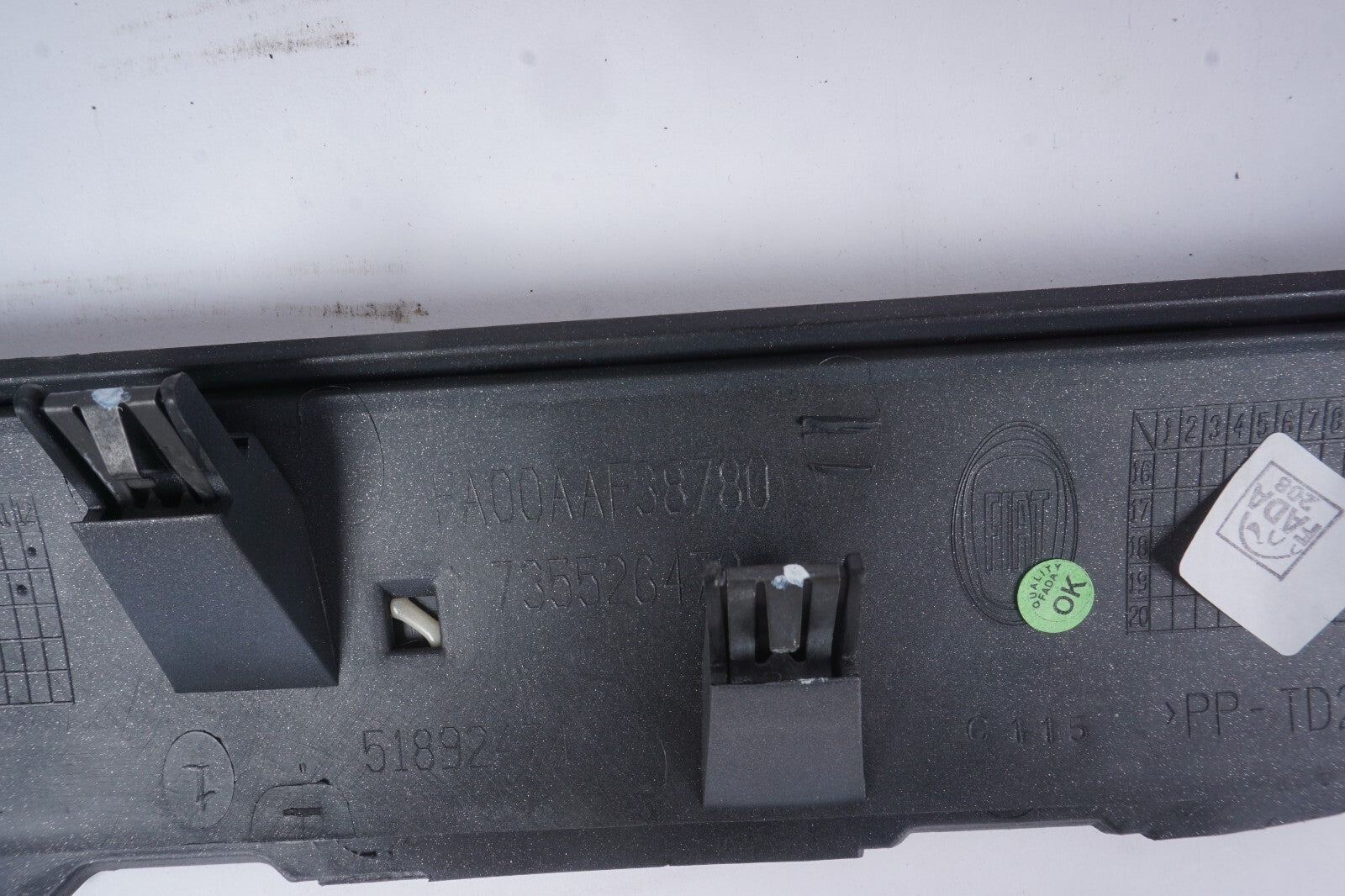 2014 - 2017 Fiat 500L Dash Dashboard Trim Bezel Set Of 2 OEM