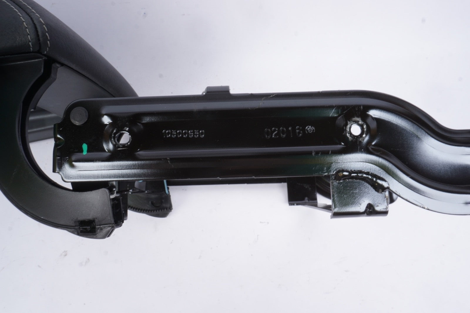 2011 - 2017 BMW X3 Center Console Black Leather Armrest Top Lid OEM