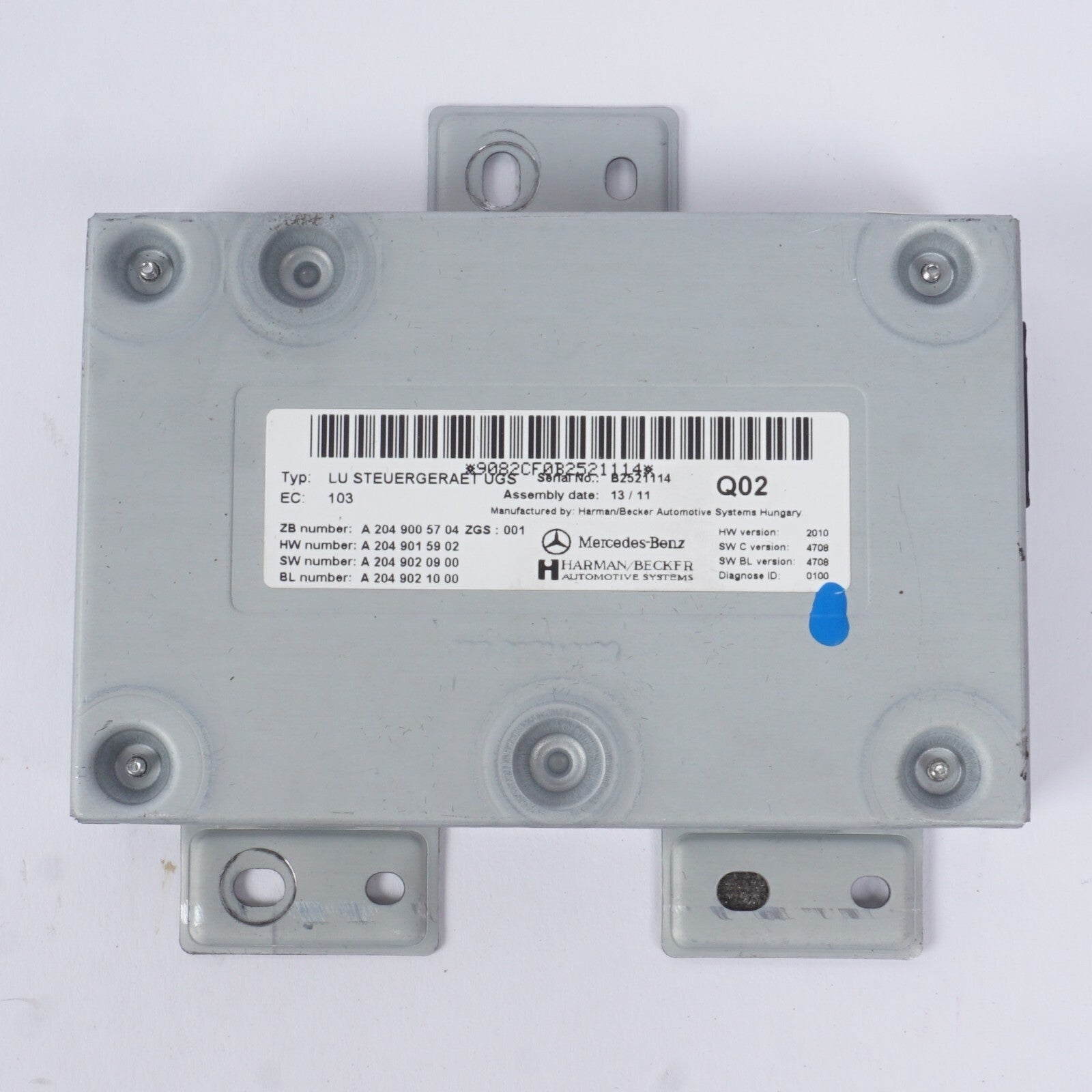 06-11 Mercedes ML350 ML500 Communication Interface Module 2049005704 OEM