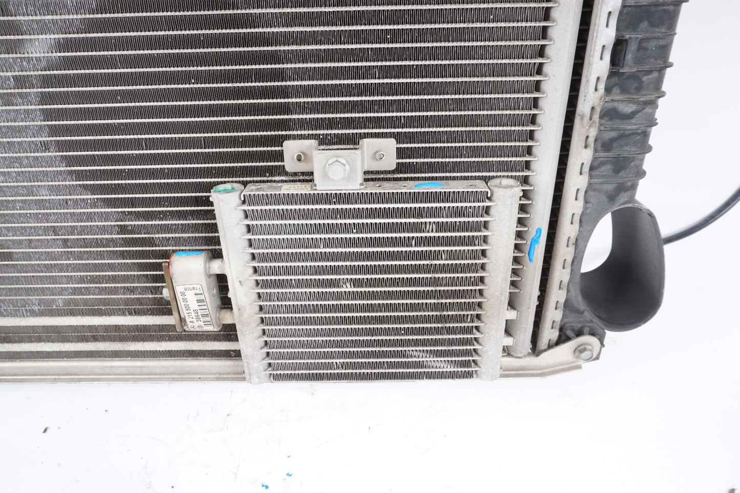 03-06 Mercedes SL500 Cooling Radiator A/C Condensor Oil Cooler OEM